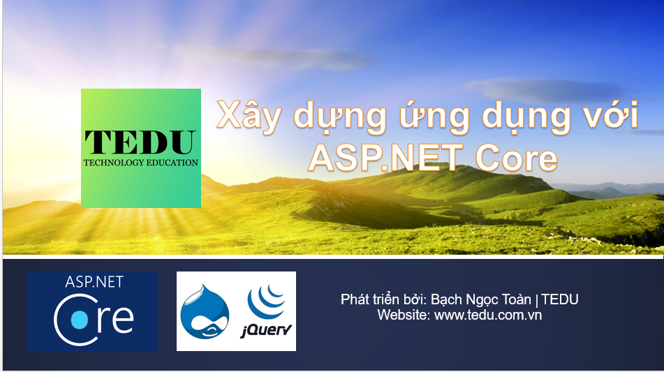 Khoá học xây dựng ứng dụng web với ASP.NET Core