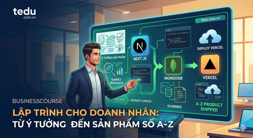 Lập Trình Cho Doanh Nhân: Từ Ý Tưởng Đến Sản Phẩm Số A-Z