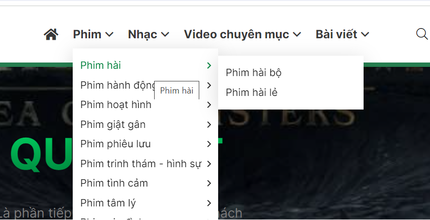 Xây dựng menu đa cấp với ASP.NET Core MVC